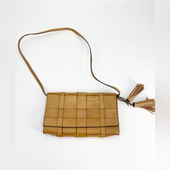 Michael Kors Vivian Woven Leather Ivy Braided Bag - Picture 4 of 5